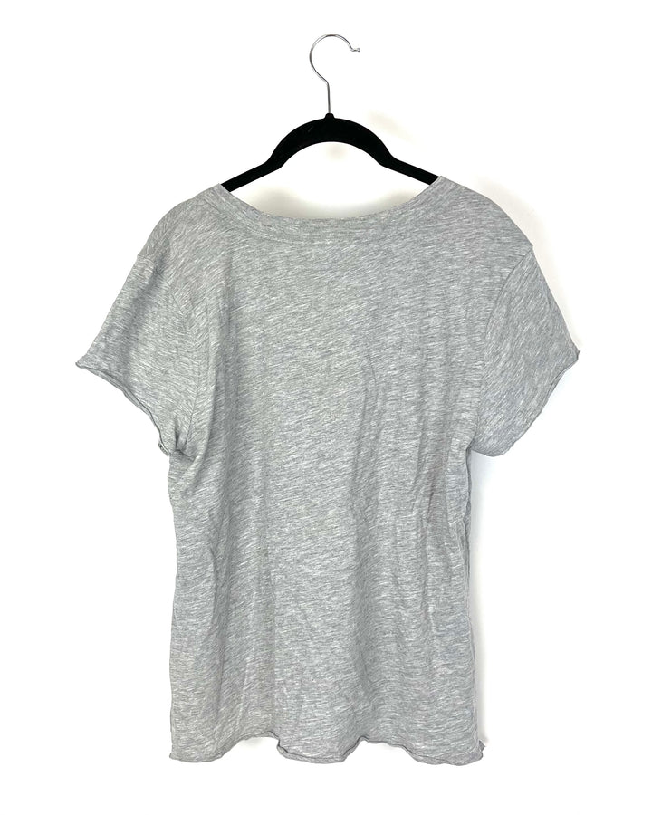 Gray Short Sleeve Shirt - Small