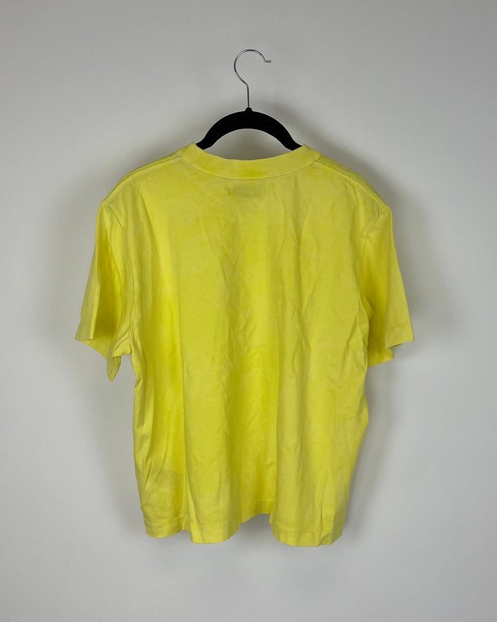 Yellow Short Sleeve Top - Small