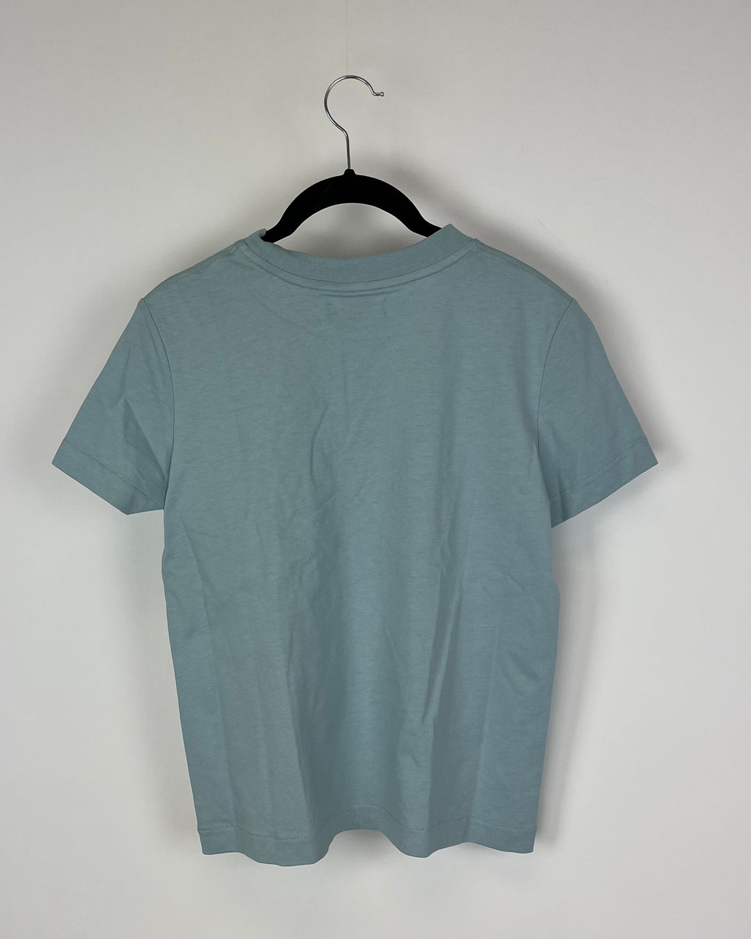 Light Blue Short Sleeve Top - Small