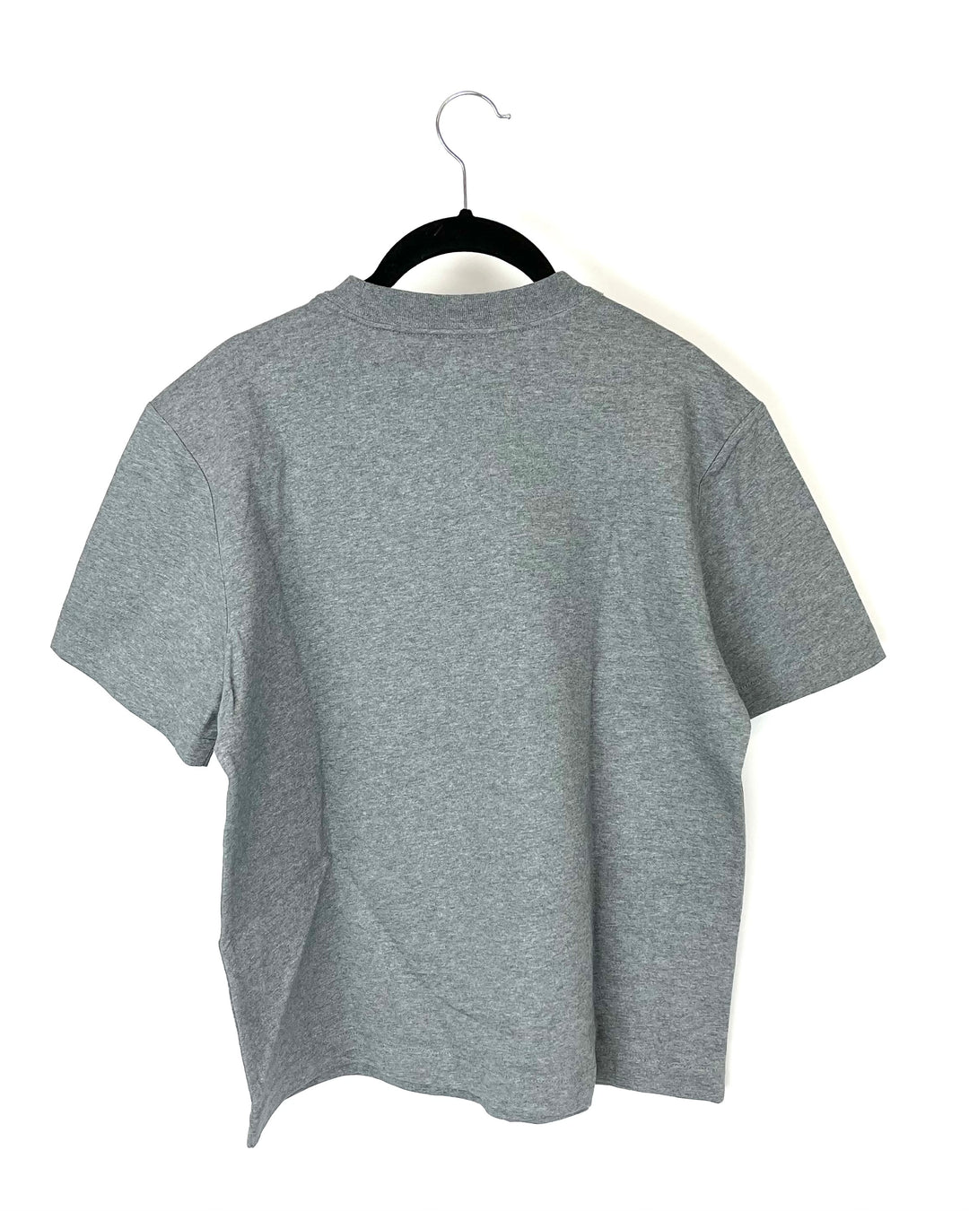 Gray Boxy Short Sleeve Top - Small