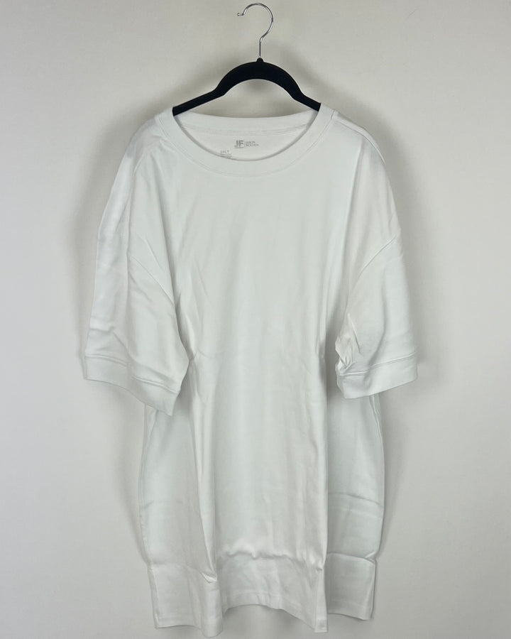 MENS White T-Shirt - 2XL and 2XLT