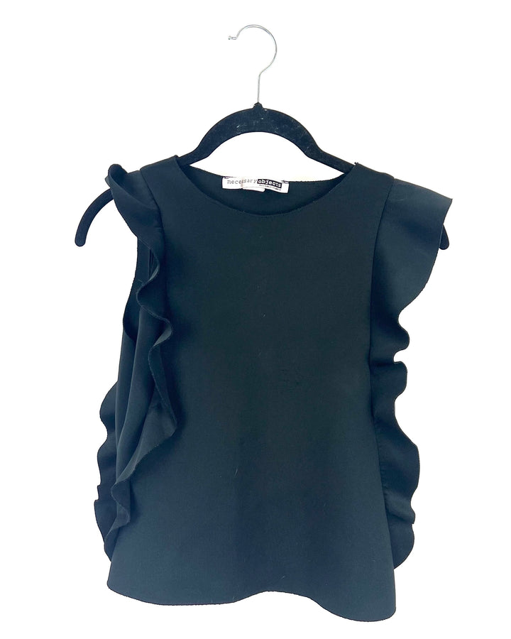 Necessary Objects Black Top - Extra Small