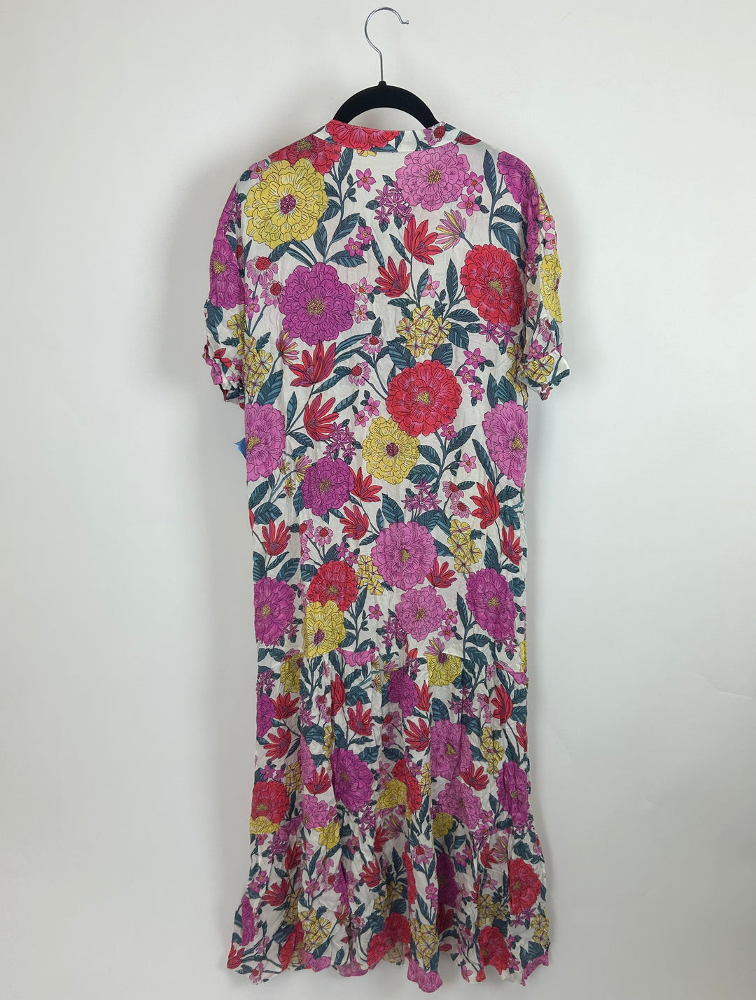 Floral Maxi Button Up Dress - Size 8/10