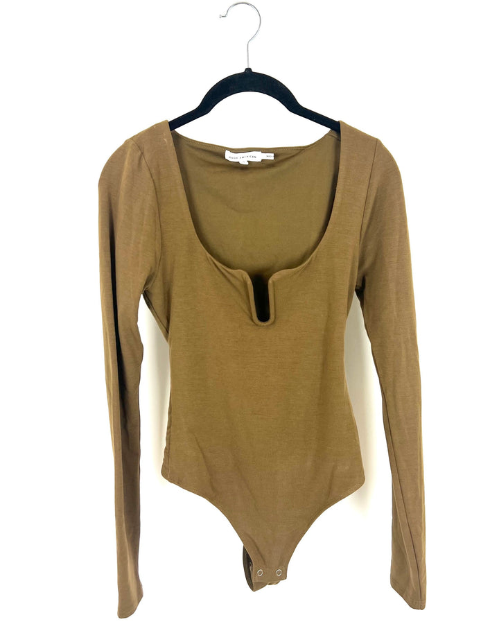 Good American Olive Green Bodysuit - Extra Small