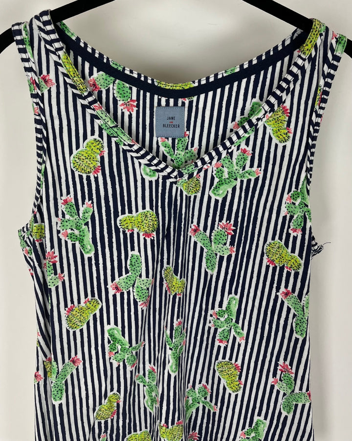 Cactus Print Sleepwear Top - Size 2/4