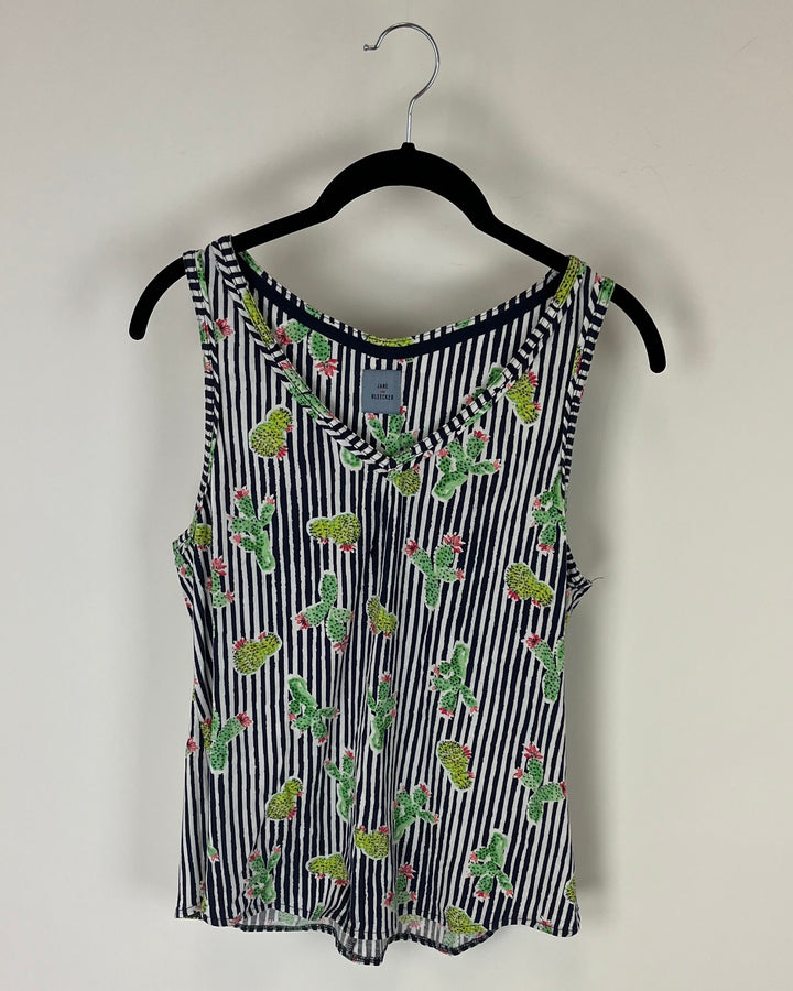 Cactus Print Sleepwear Top - Size 2/4