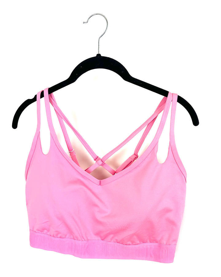 VS Pink Light Pink Sports Bra - Extra Extra Large