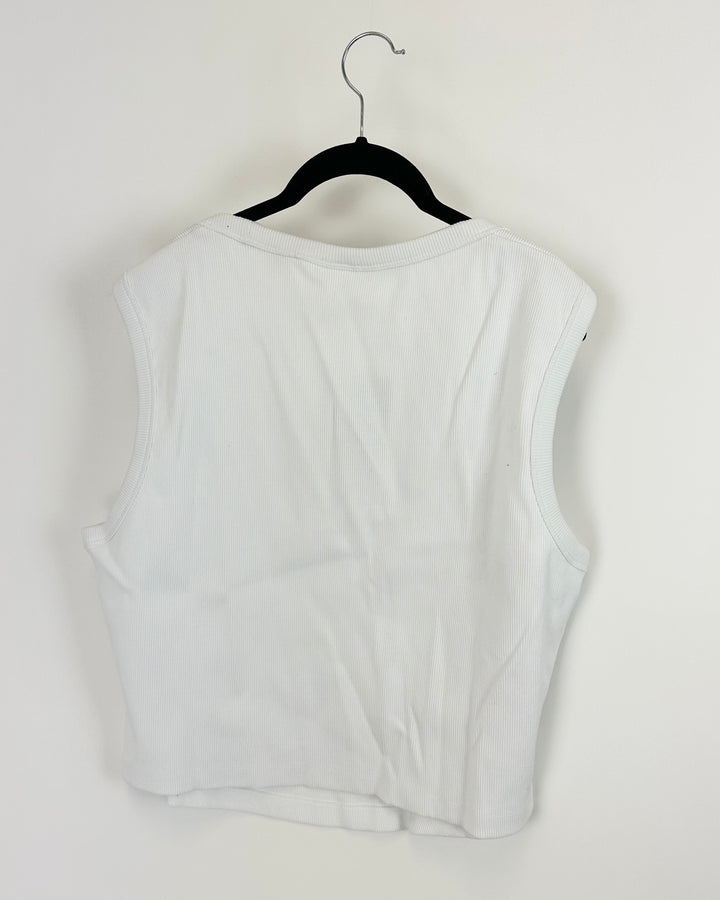 H&M White Top - Extra Extra Large