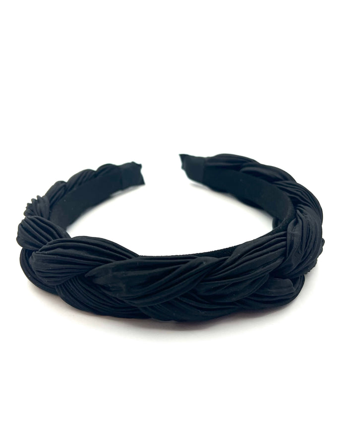 Black Braided Headband