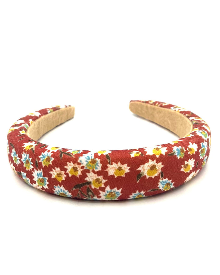 Orange Floral Headband