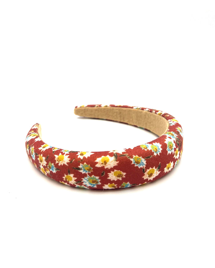 Orange Floral Headband