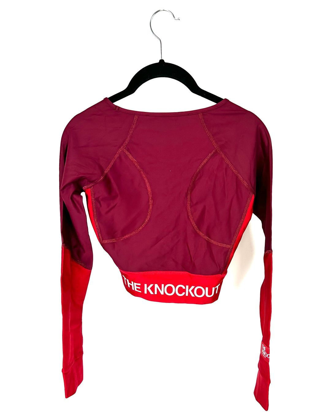 The Knockout Maroon Top - Extra Small