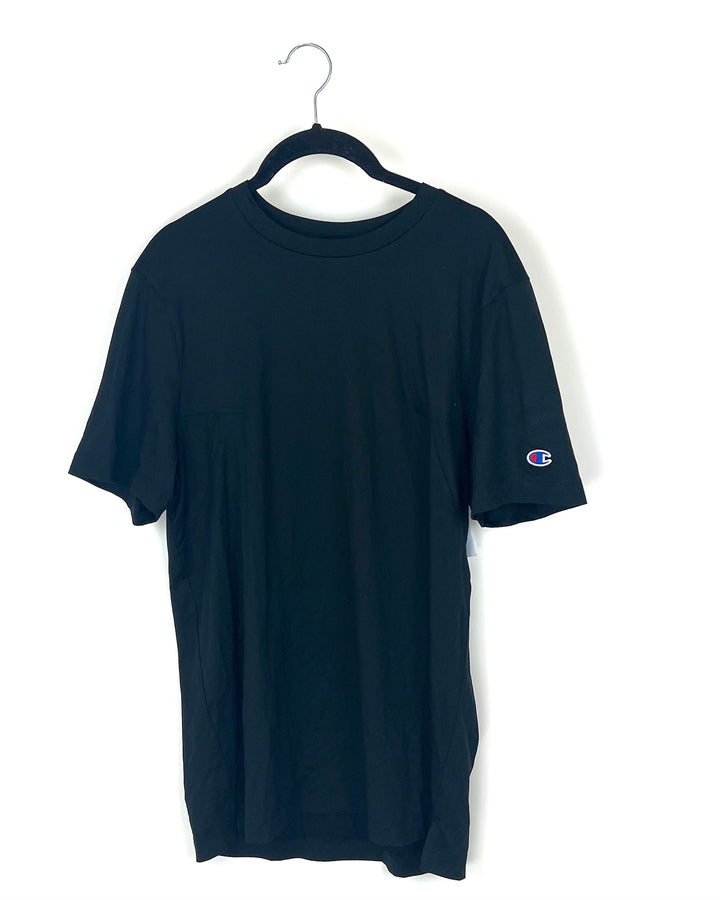 Black Athletic T-Shirt - Medium