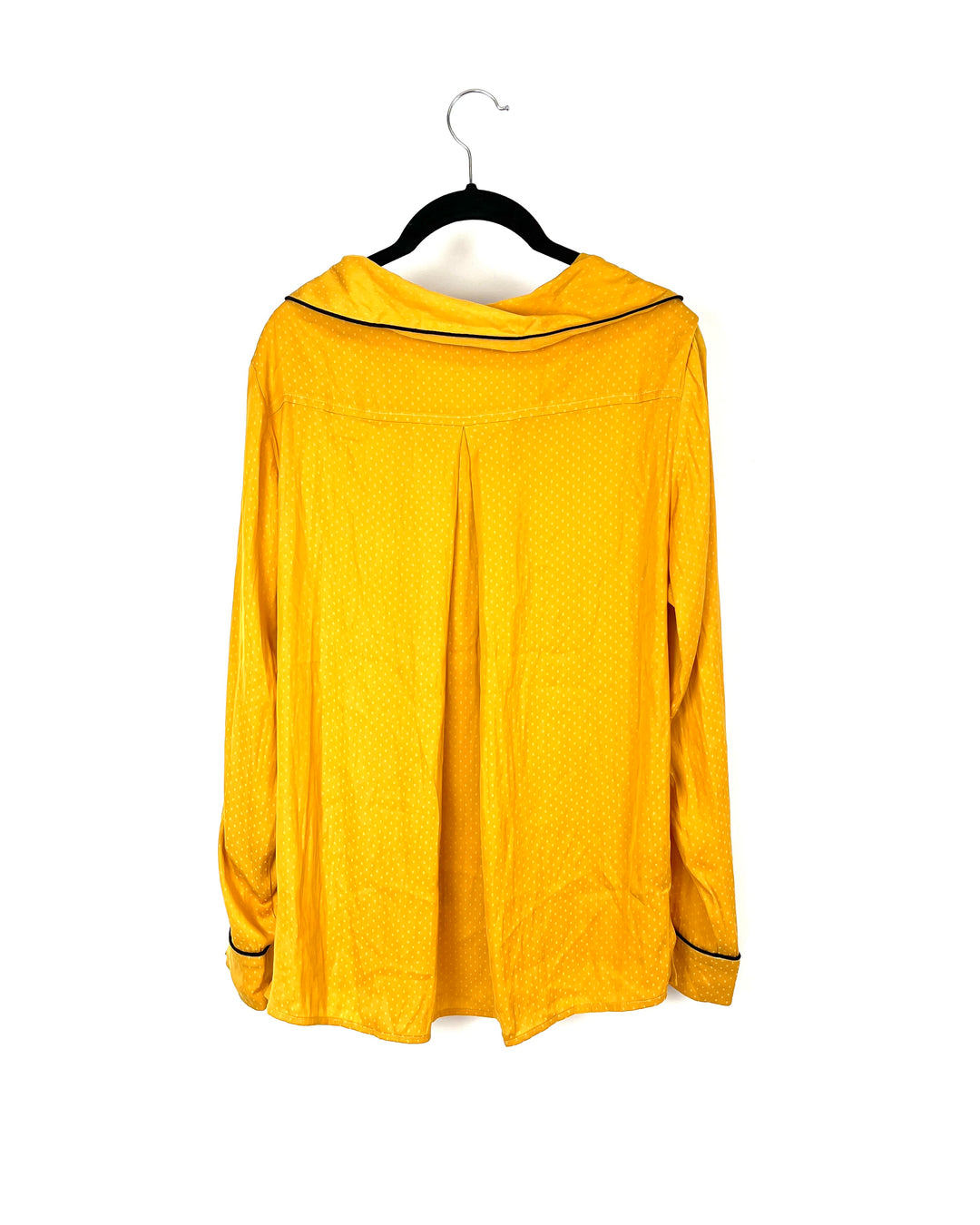 Yellow Logo Pajama Top - Small