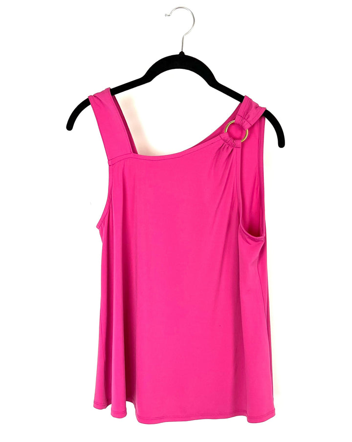 Magenta Pink Ring Top - Small