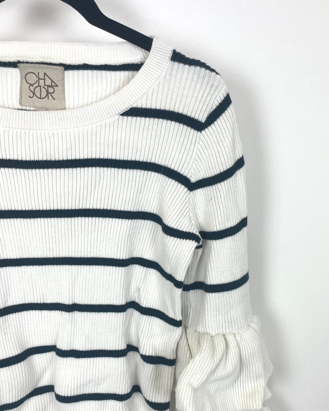 Chaser Brand Striped Top- Size Small