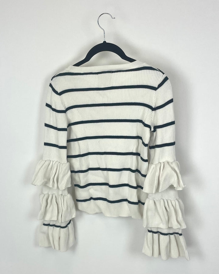 Chaser Brand Striped Top- Size Small