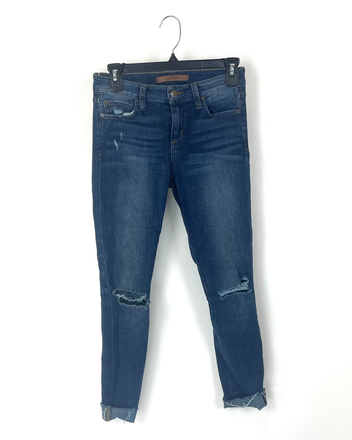 Joe's Dark Wash Skinny Jeans- 25 Waist