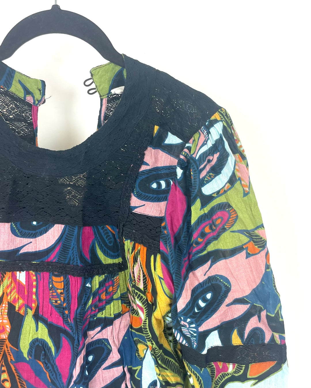 Allison New York Printed Blouse- Size Small