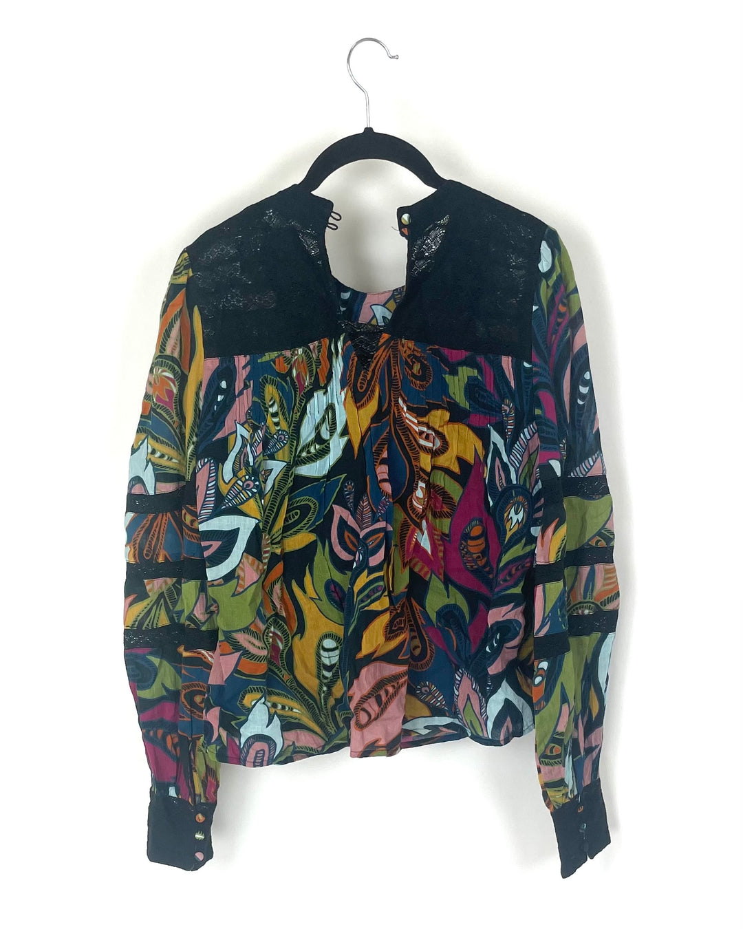 Allison New York Printed Blouse- Size Small