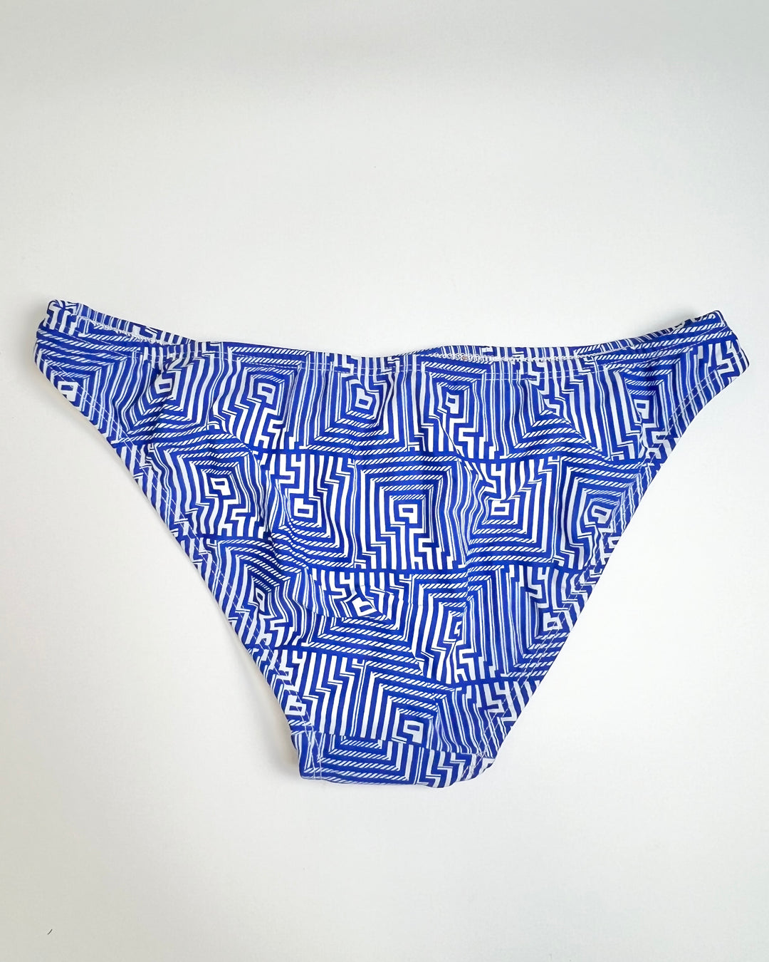 Royal Blue Abstract Swim Bottom - Small and Medium