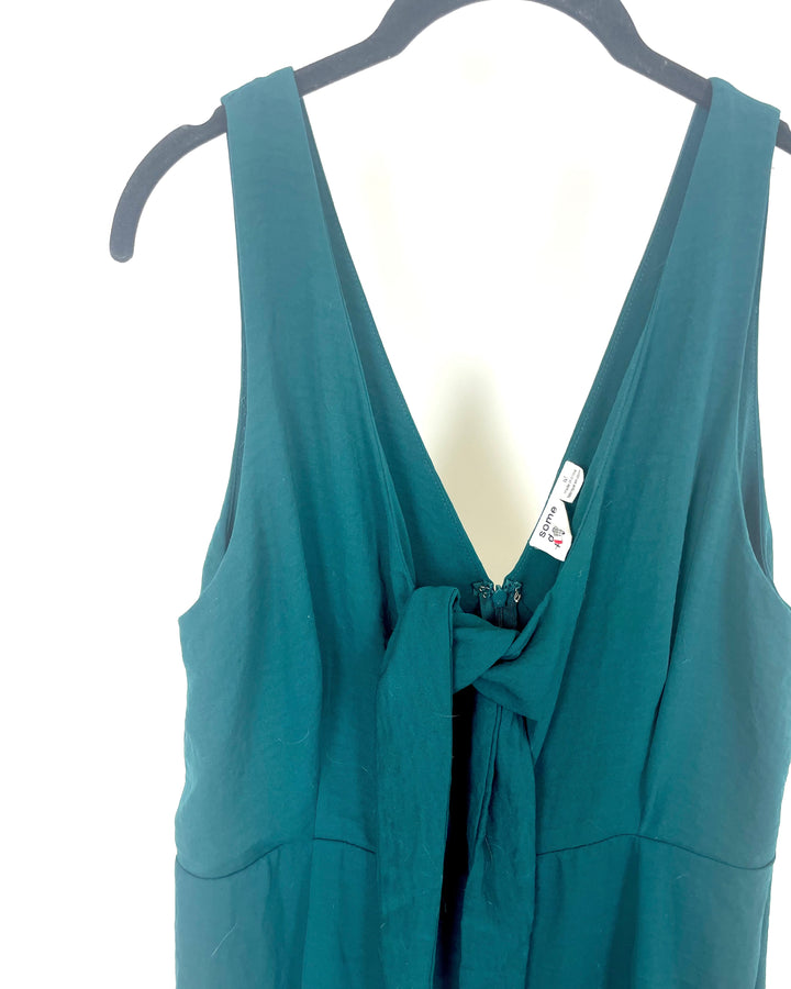 Somedays Lovin Teal Jumpsuit  - Size Medium