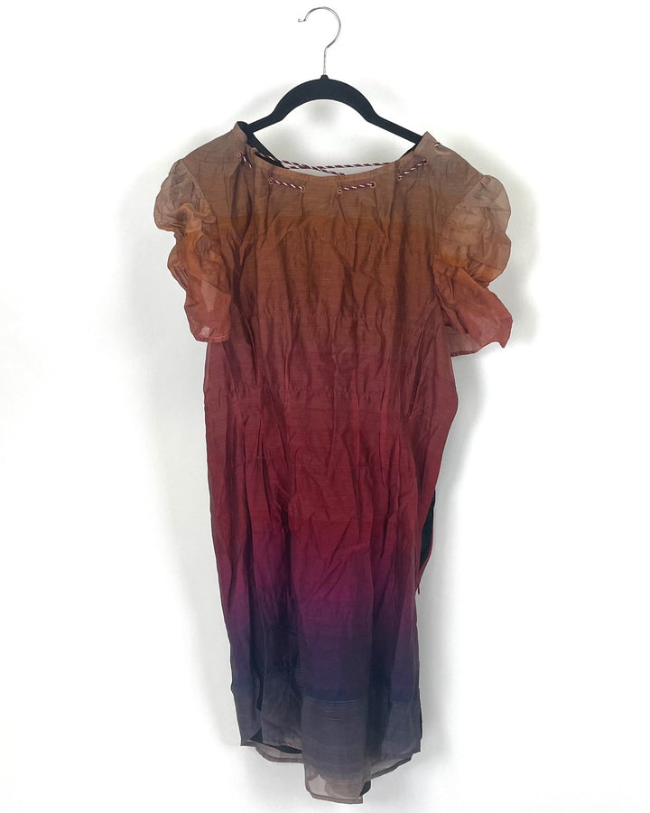 Walter Ombre Mini Dress - Size 8