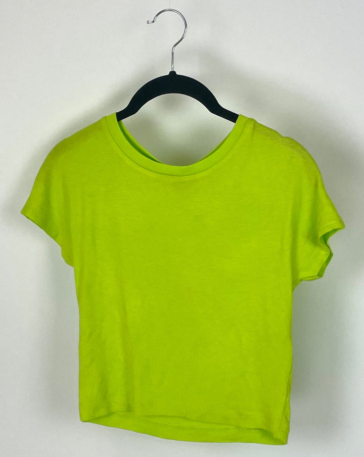 Zara Lime Green Top - Small