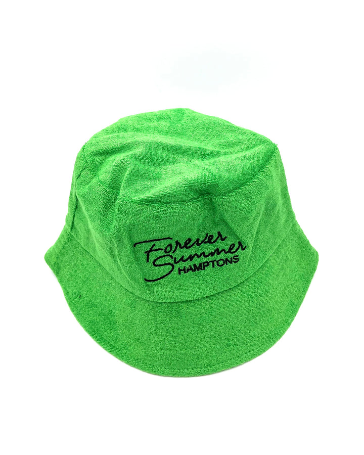 Blue and Cream Green Bucket Hat