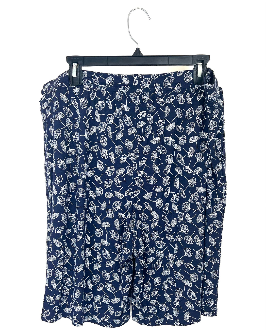 Navy Blue Dandelion Lounge Shorts - 1X