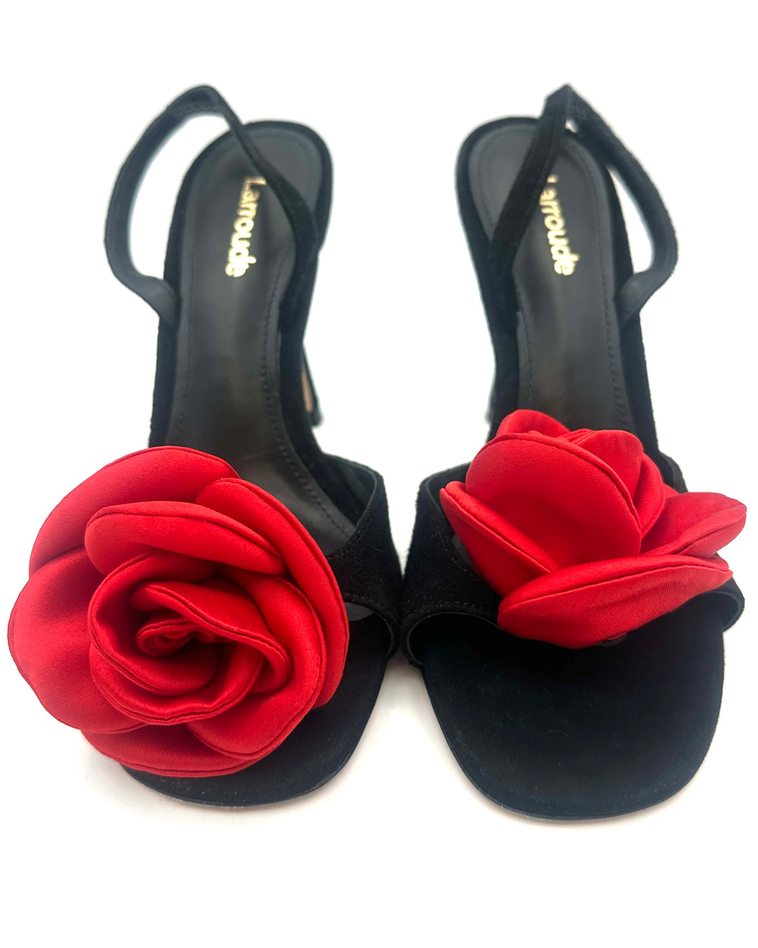 Black Rose Heels - Size 6