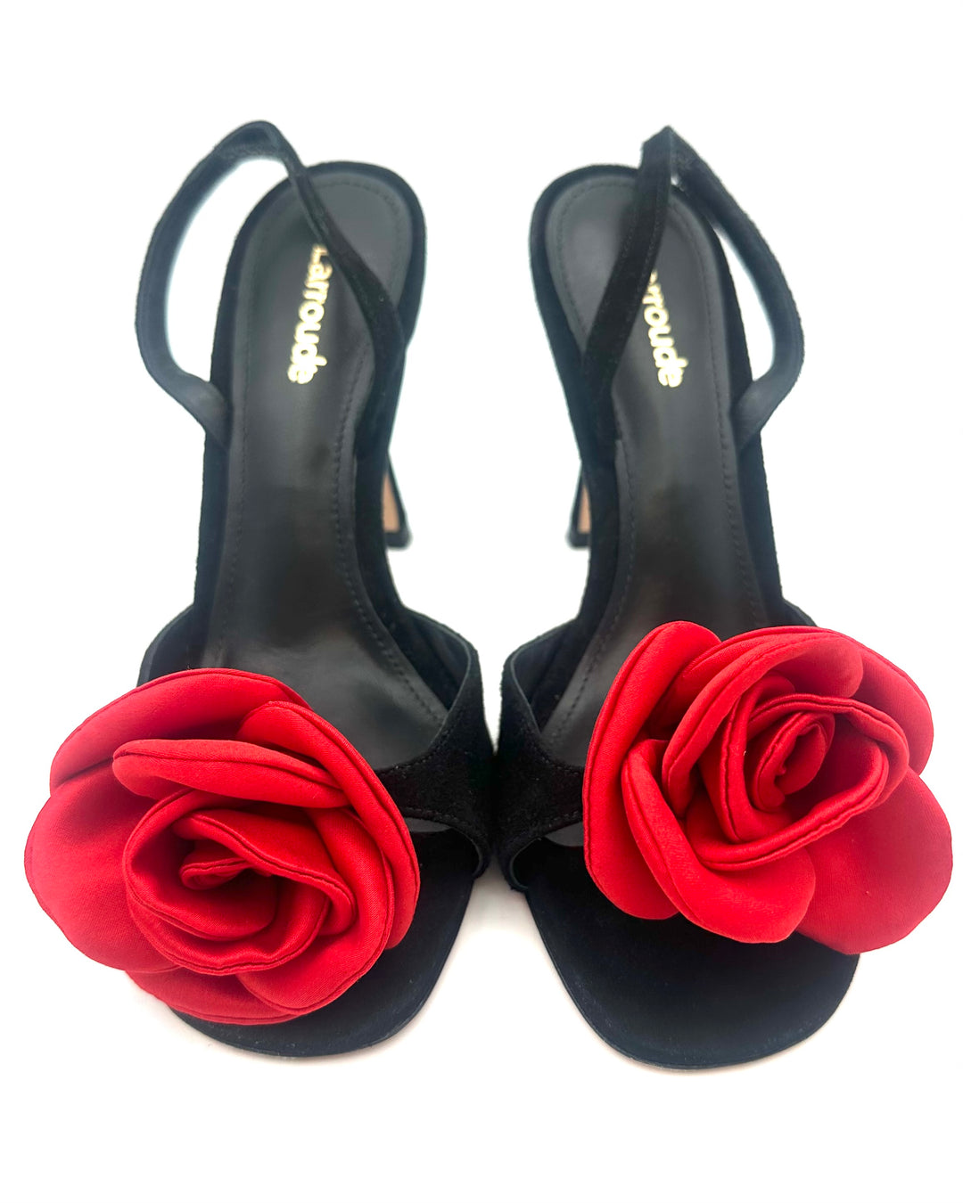 Black Rose Heels - Size 6