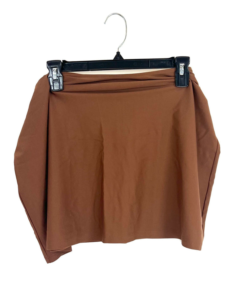 VS Pink Brown Mini Skirt - Extra Extra Large