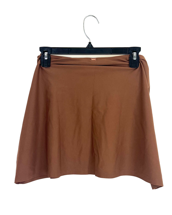 VS Pink Brown Mini Skirt - Extra Extra Large