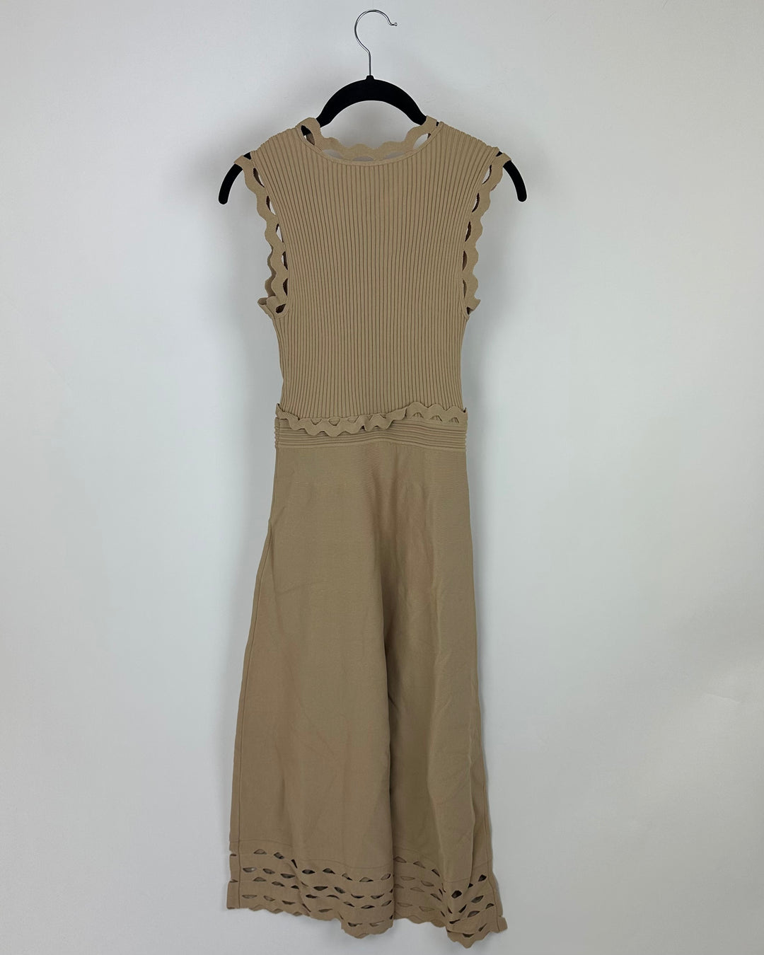 Beige Maxi Dress - Size 6