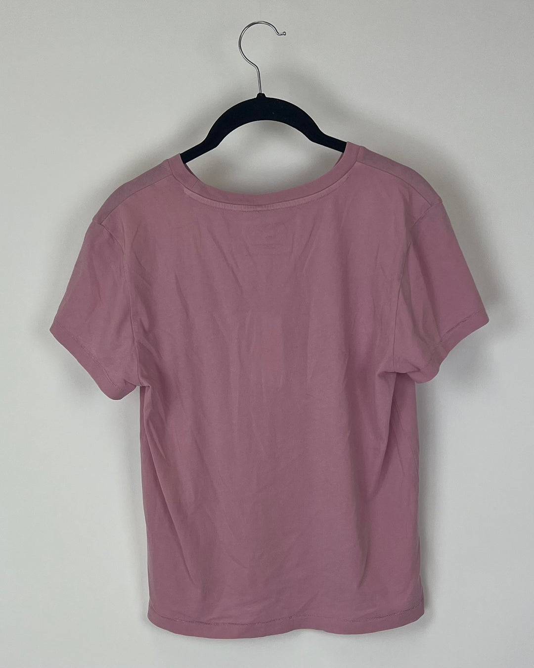 Creme De La Creme Pink Baby Tee - Small