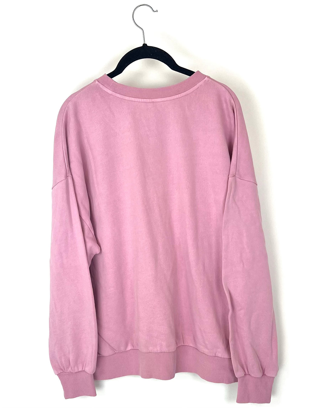 Pink Vacay All Day Crew Neck Sweatshirt - Small