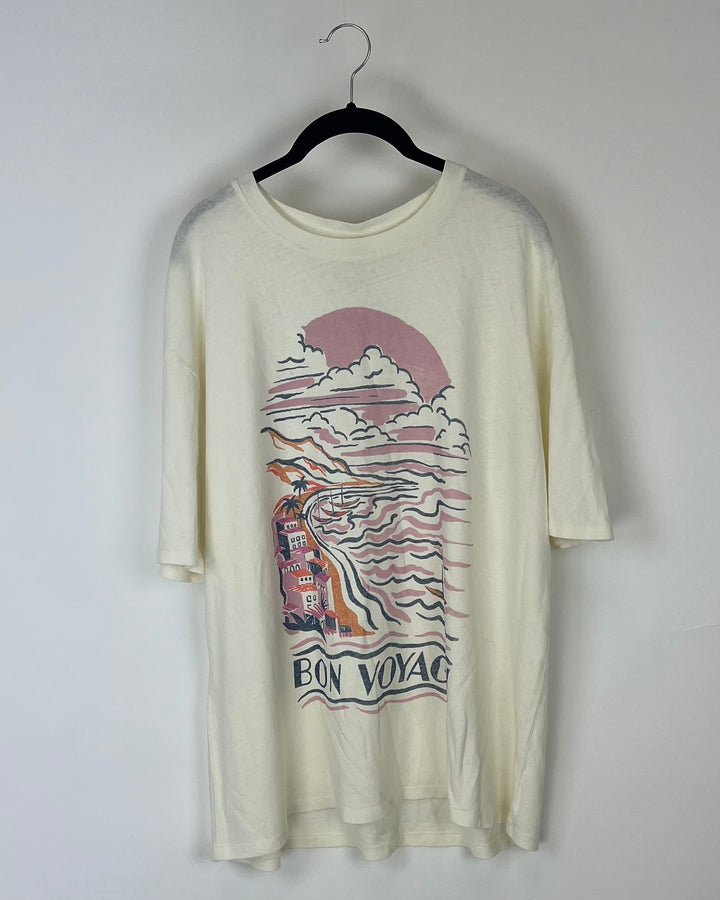 "Bon Voyage" Sunset T-Shirt - Size 4-6