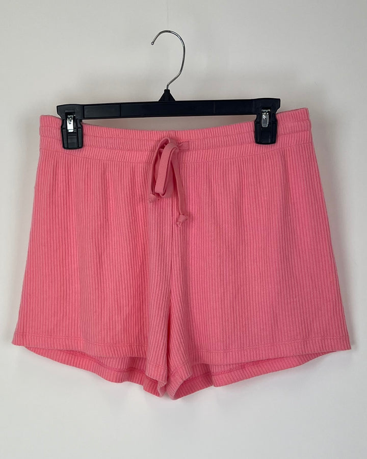 Bubblegum Pink Lounge Shorts - Small