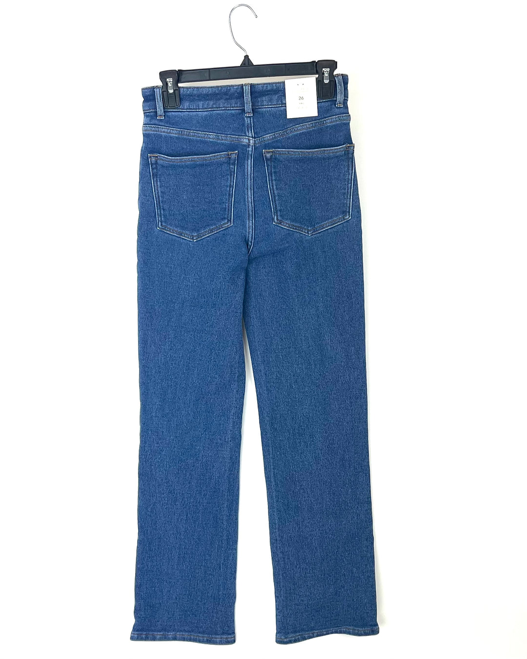 Straight Leg High Waisted Jeans - Waist Size 26