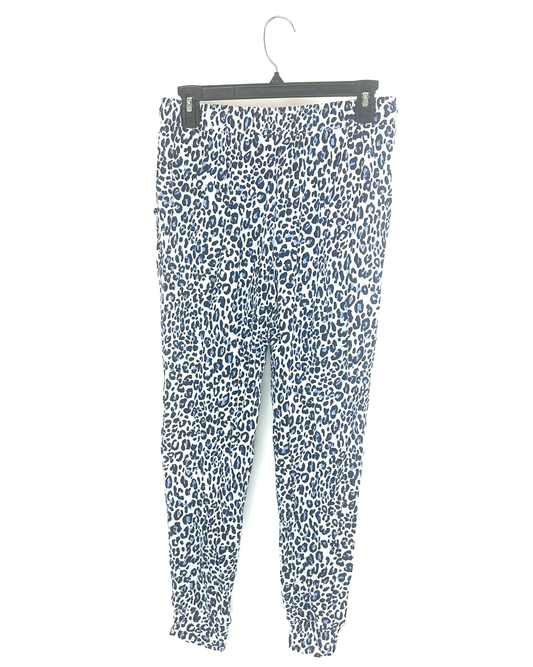 Blue Cheetah Print Lounge Pants - Size 4/6