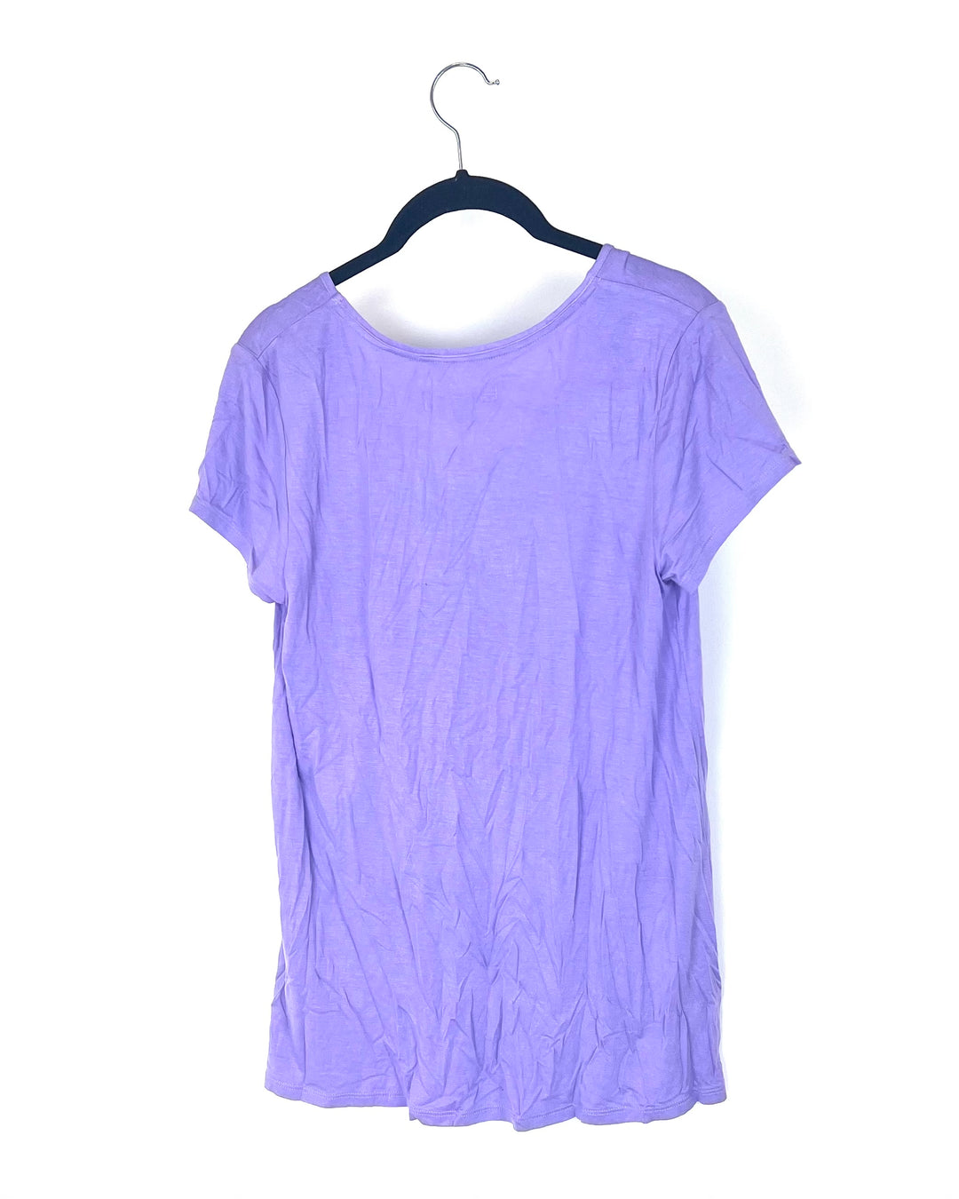 Lavender V-Neck Sleep T-Shirt - Size 4-6