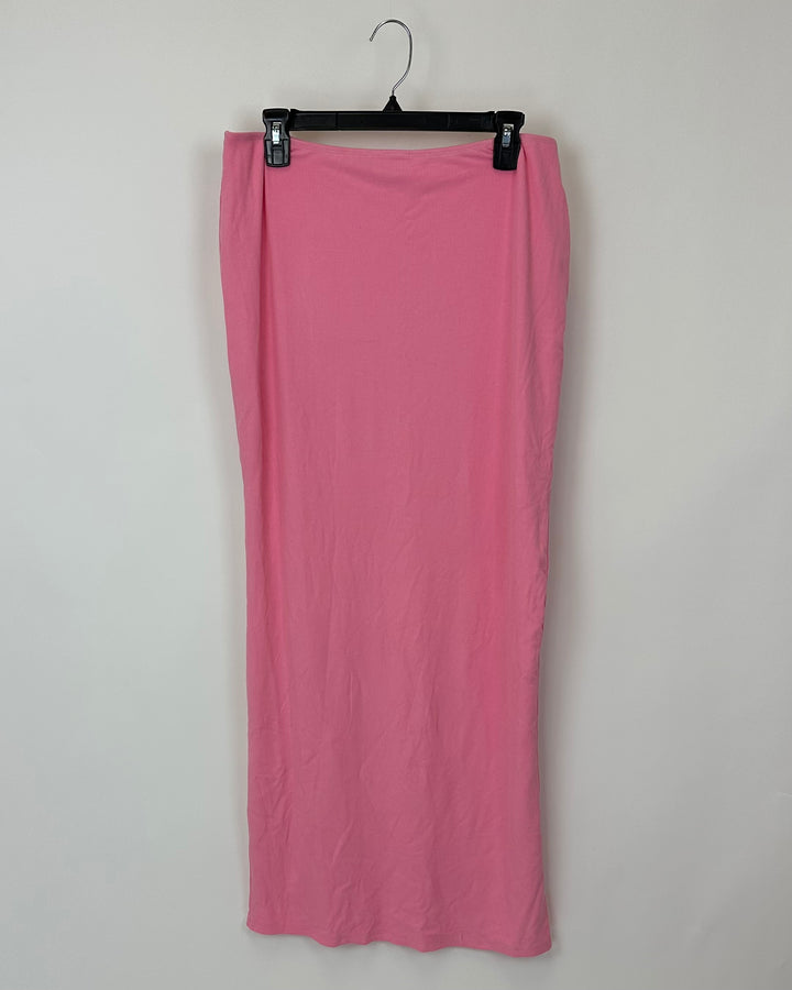 Superdown Pink Maxi Skirt - Extra Large