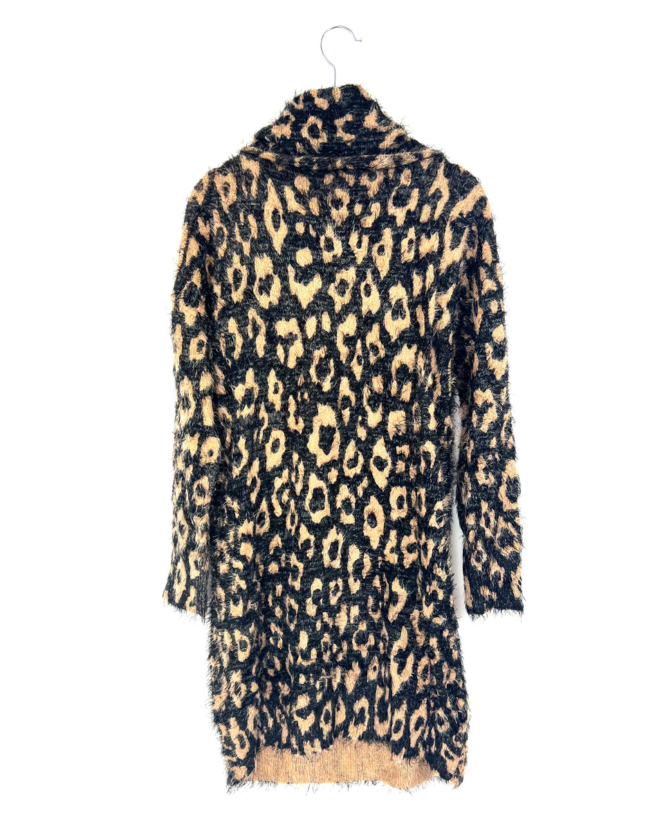 Show Me Your Mumu Black Cheetah Print Sweater Dress - Size 4/6 – The ...