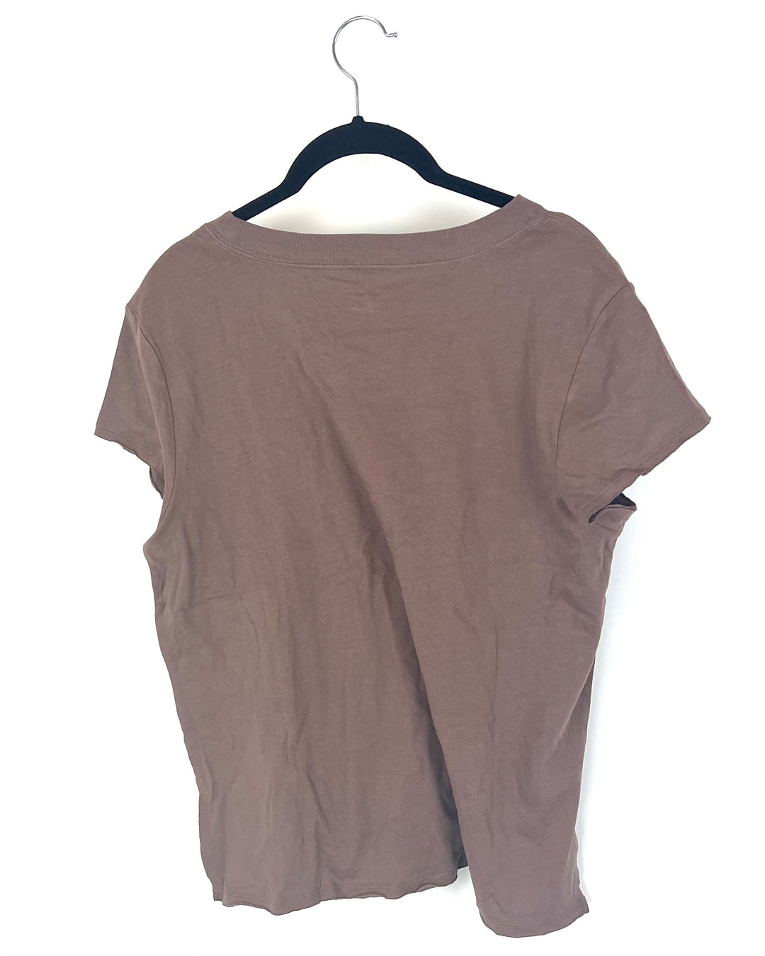 Brown Crewneck T-shirt - Small