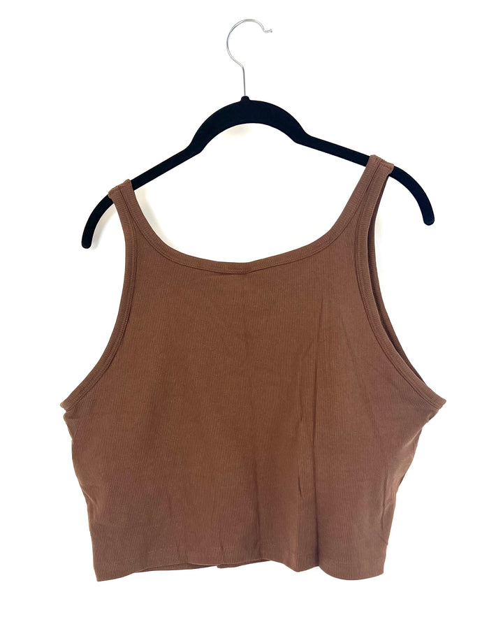 VS Pink Brown Top - Extra Extra Large