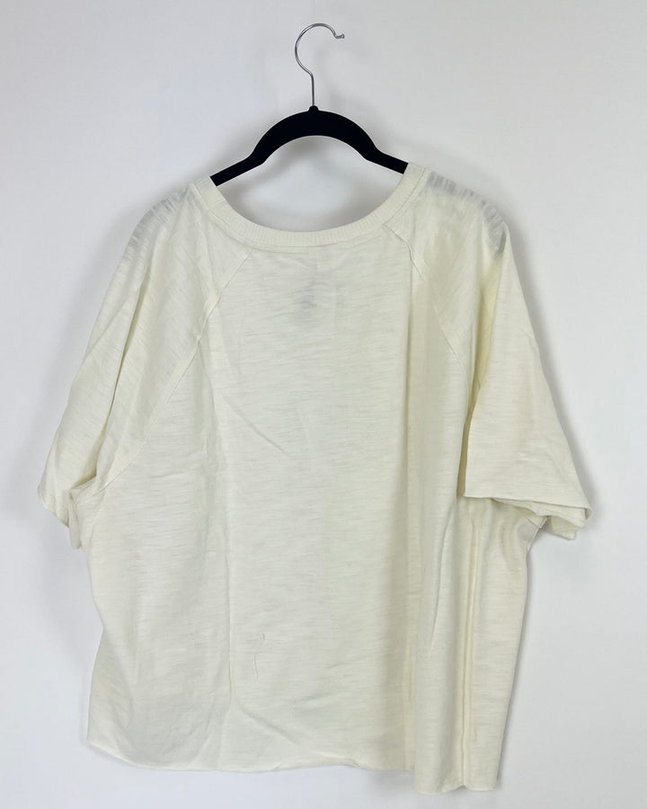 VS Pink Cream T-Shirt - Extra Extra Large