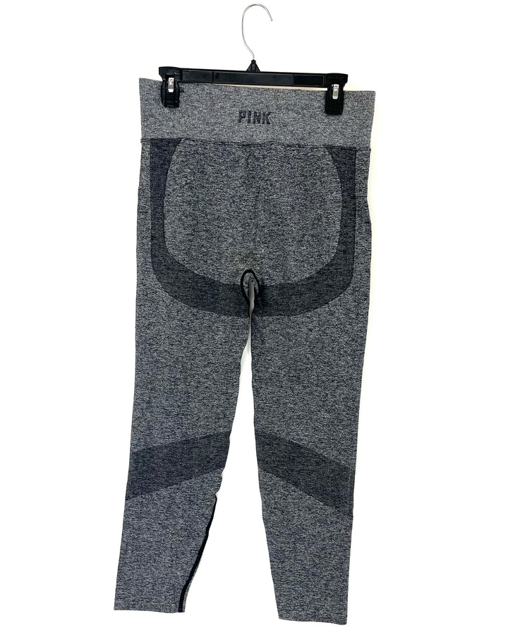 PINK Grey Leggings - Extra Large