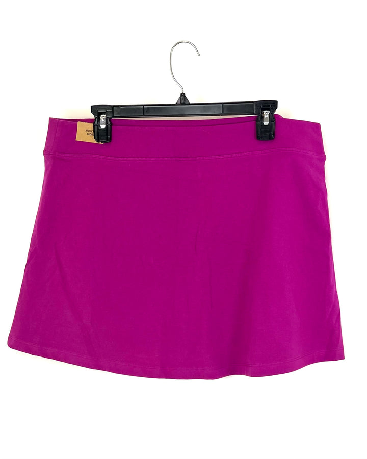 PINK Magenta Tennis Skirt - Extra Extra Large