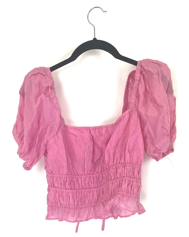 ASTR The Label Pink Top - Extra Small